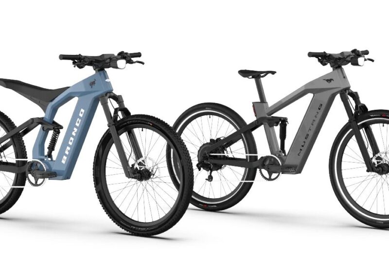 Ford Motors Releases Bronco and Mustang; Two Odd-Looking eBikes w/Classic Names