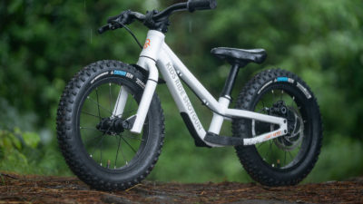 Kids Ride Shotgun Dirt Hero Balance Bike is a “Scaled-Down Enduro Machine”