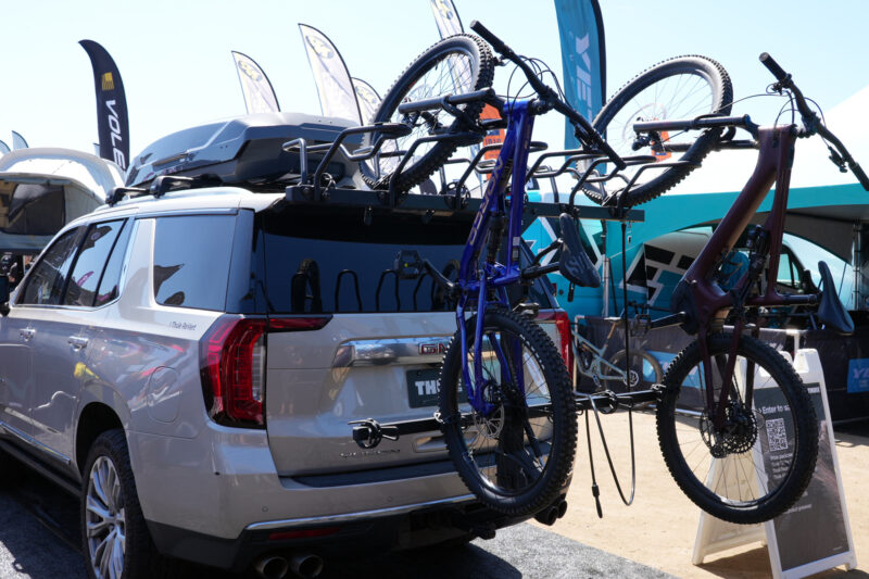 New Thule ReVert Hanging Hitch Rack Basically Lifts Itself