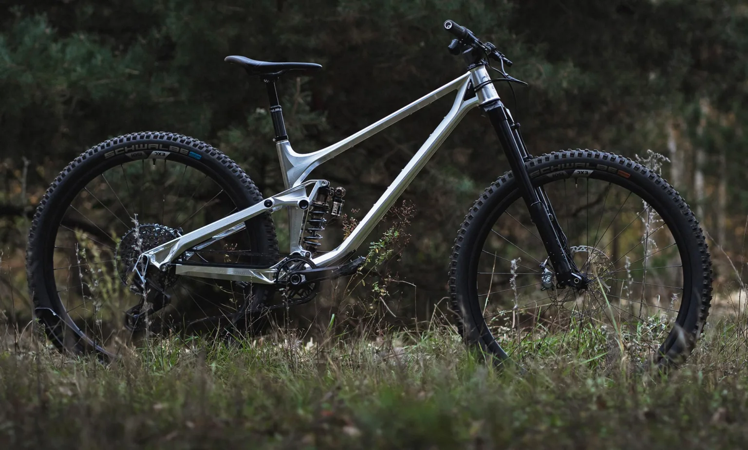 2024 ActoFive I-Train Mk2 adjustable CNC-machined aluminum short-travel 29er Trail Enduro mountain bike, light enduro