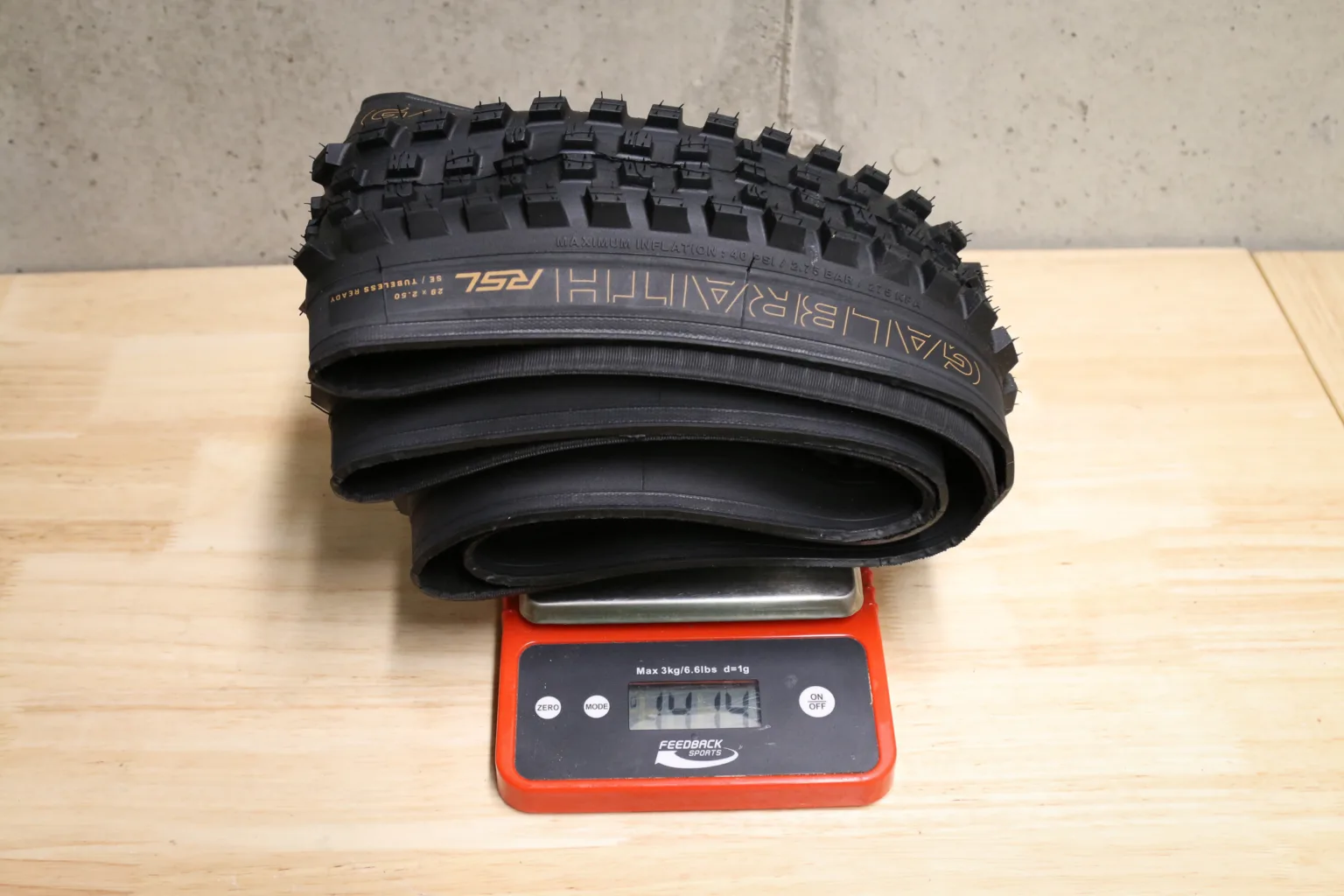 Bontrager Brevard Galbraith enduro MTB tire actual weight