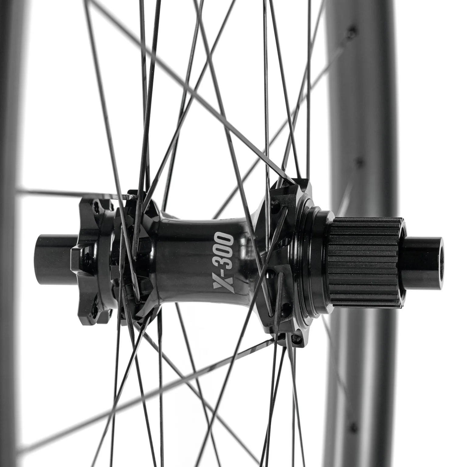 FSA SCi30 lightweight affordable carbon all-mountain bike enduro eMTB wheelset, rear hub