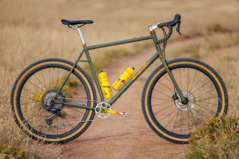 Check the New Meriwether Cycles Ponderosa, an All-Round, Big Clearance, Gravel/Touring Steed