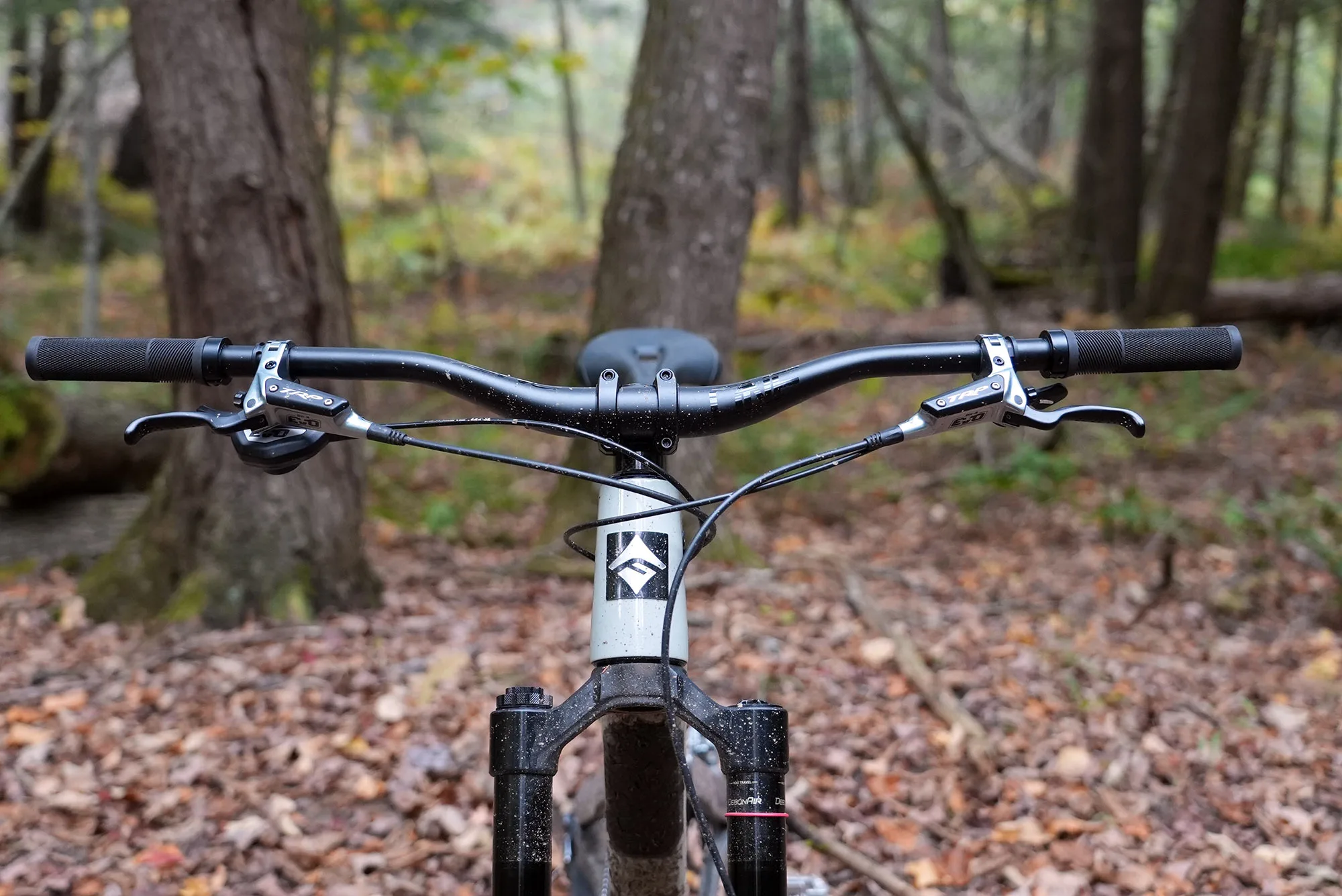 one up alloy riser handlebar.